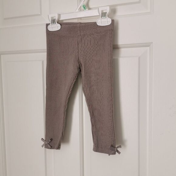 2/$20 baby girl ribbed leggings size 18 m - Picture 1 of 4